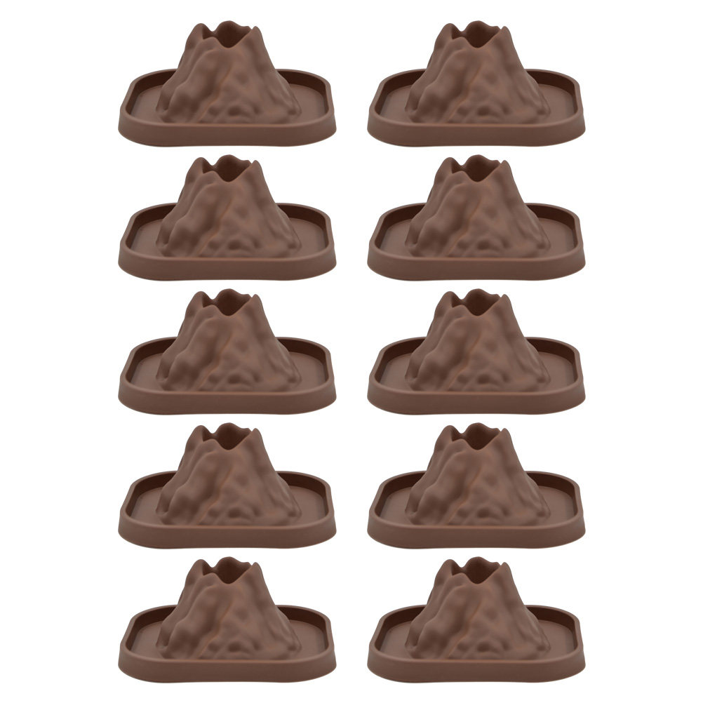 Science Project Kit - 10Pcs Volcano Mold Volcanic Science Prop