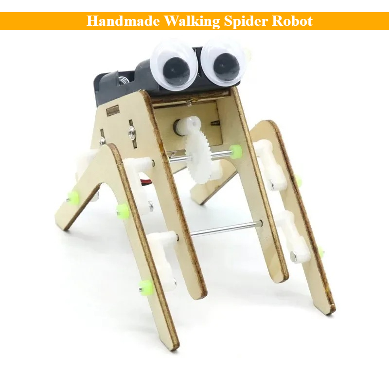 Science Diy Model - Imagination DIY Handmade Walking Spider Robot