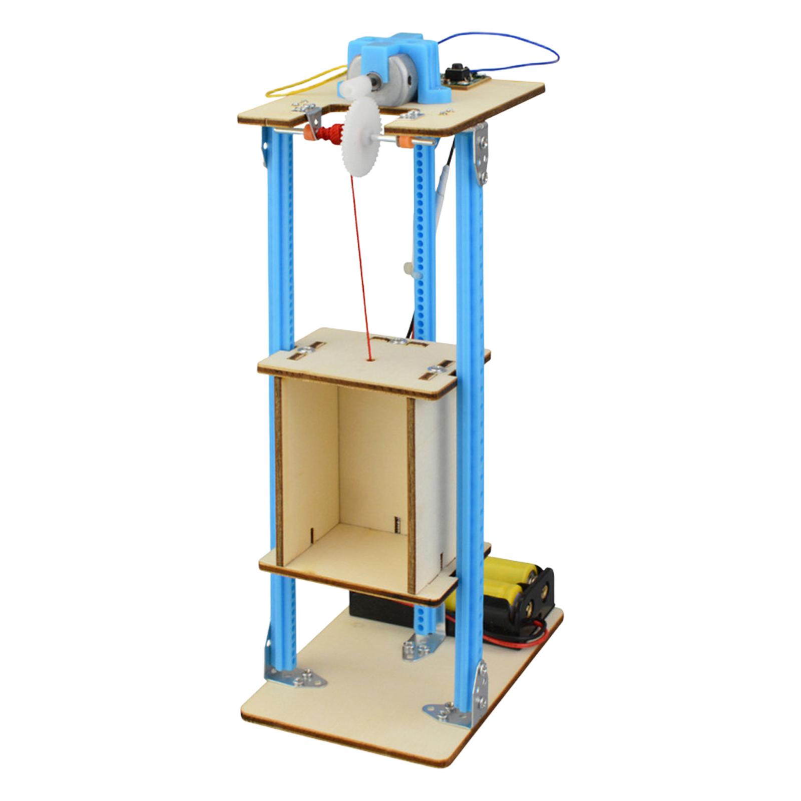 DIY Wooden Elevator Toy Model  - đánh giá và giá Science Project Kit
