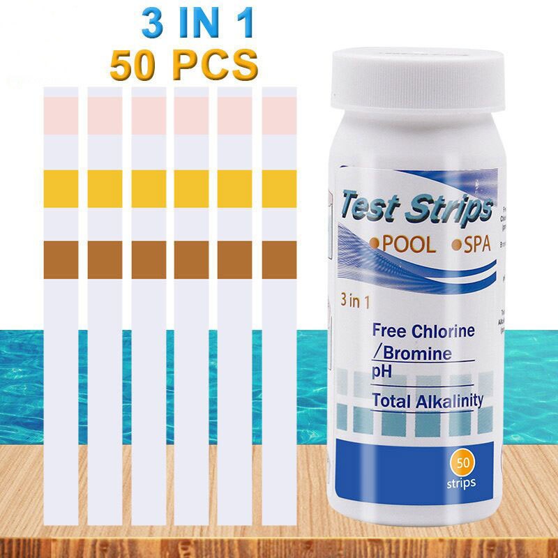 50pcs Chlorine PH Test Strips  - đánh giá và giá Ph Strip Test