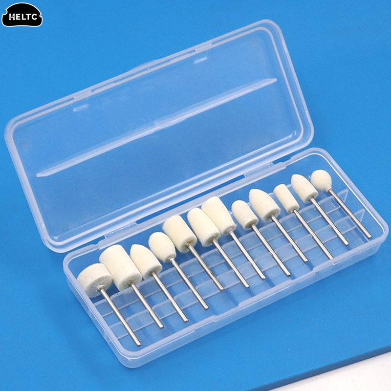 12 Pcs/Set Wool Polishing Head - đánh giá và giá Science Bob