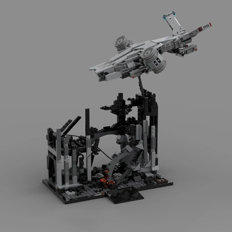 814pcs MOC Science Fiction Mov - đánh giá và giá Science Hunter