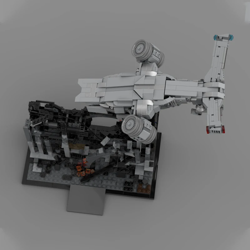 814pcs MOC Science Fiction Mov - đánh giá và giá Science Hunter