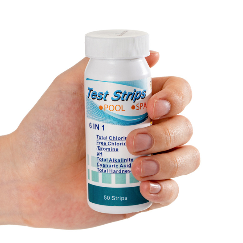 6 In 1 Chlorine PH Test Strips - đánh giá và giá Ph Strip Test