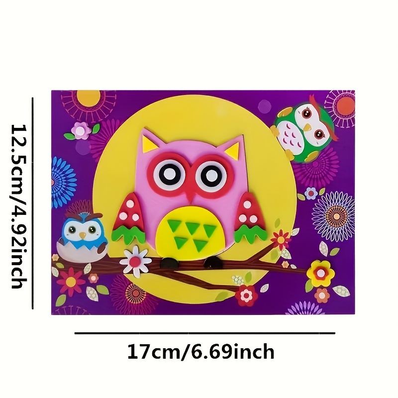 Children's 3D Stickers, 10 Ran - đánh giá và giá Science Project Diy