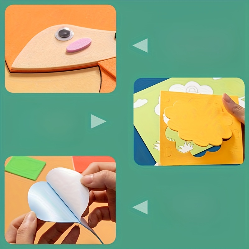 Children's 3D Stickers, 10 Ran - đánh giá và giá Science Project Diy
