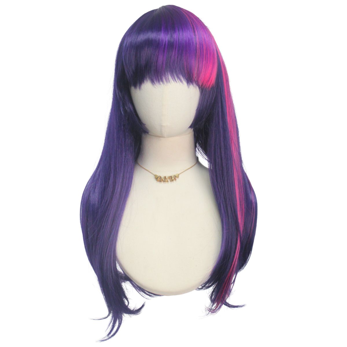 Pink Purple Neat Bangs Long St - đánh giá và giá Science Bob