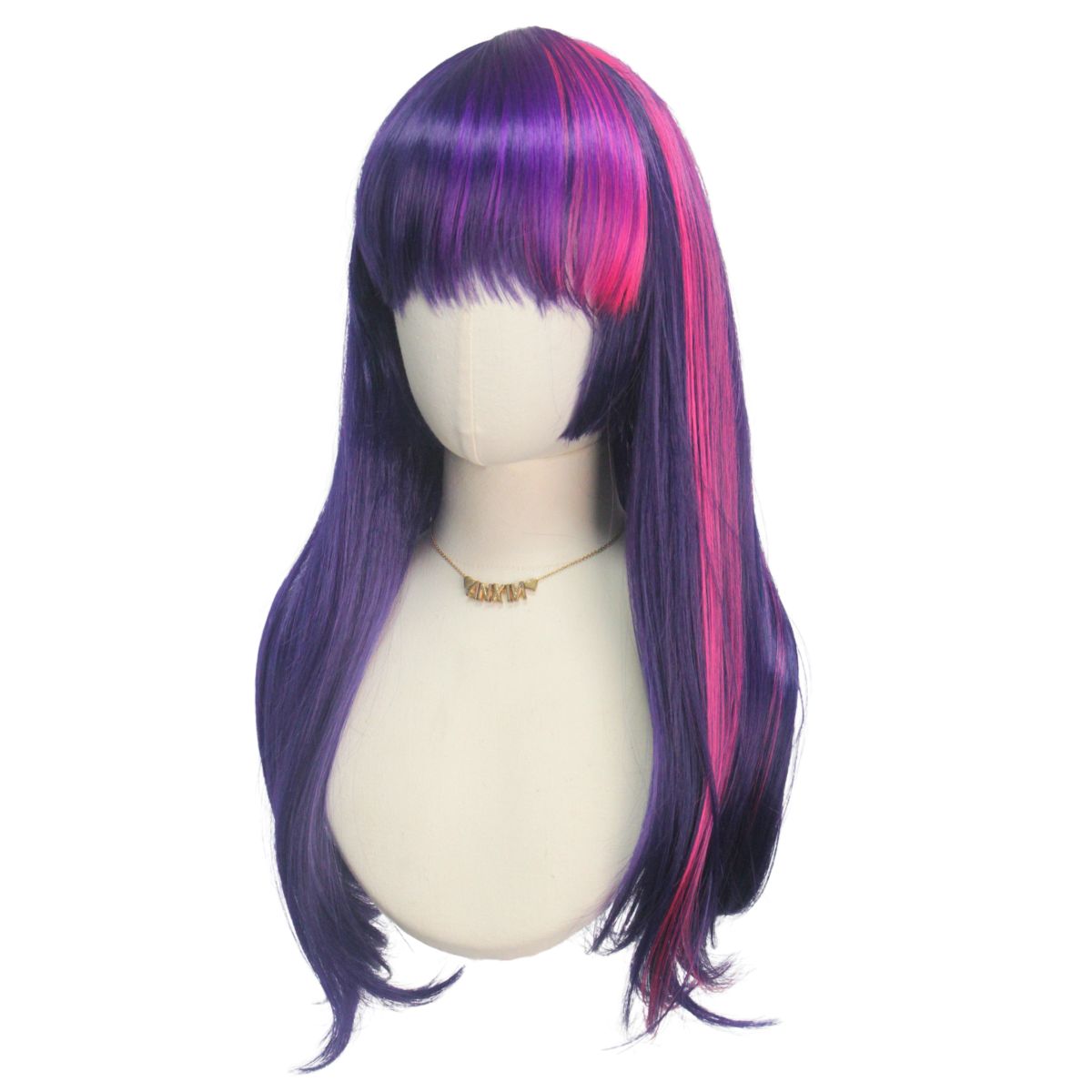 Pink Purple Neat Bangs Long St - đánh giá và giá Science Bob