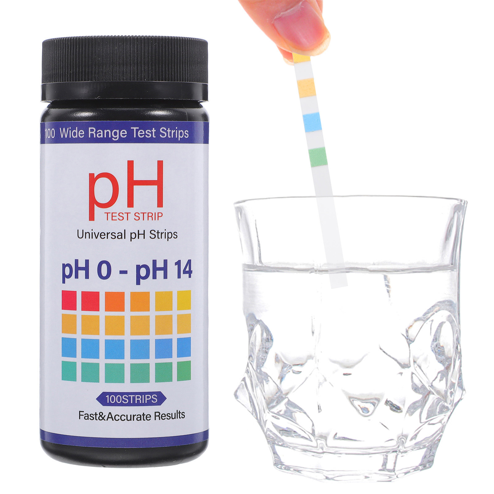 100Pcs PH Test Paper 0-14 Wide - đánh giá và giá Ph Strip Test