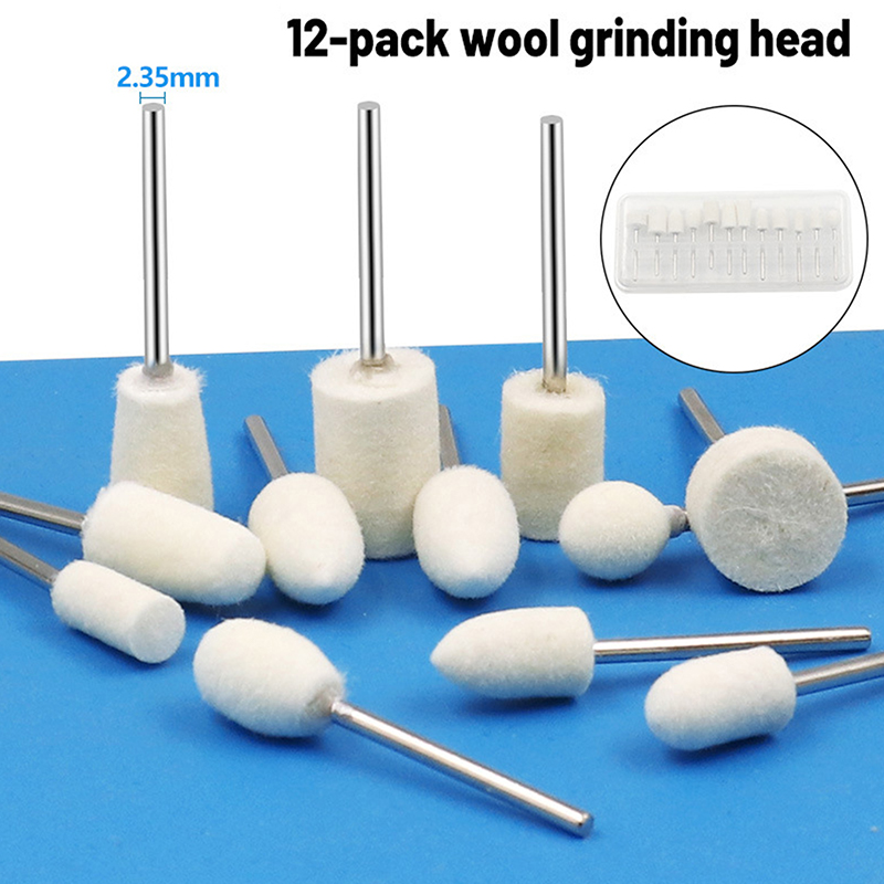 New 12 Pcs Wool Polishing Head - đánh giá và giá Science Bob