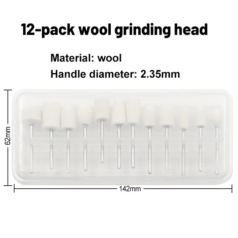 New 12 Pcs Wool Polishing Head - đánh giá và giá Science Bob