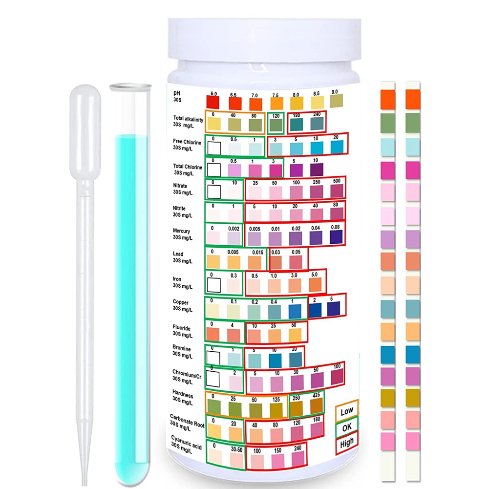 Water Testing Strips for Drink - đánh giá và giá Ph Strip Test