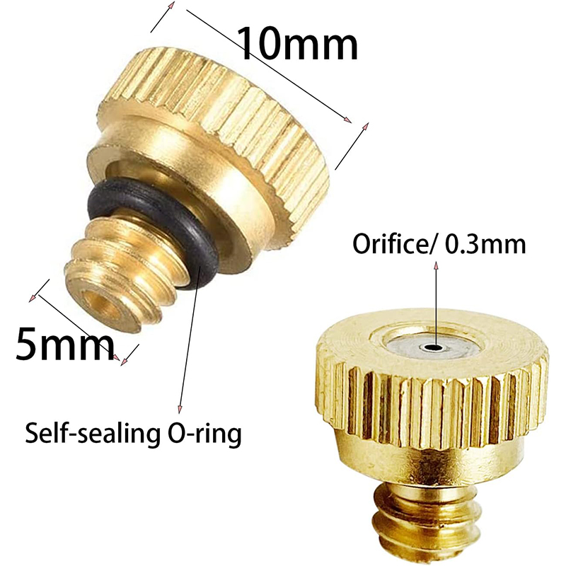 20Pcs Brass Mister Nozzles for - đánh giá và giá Science Bob