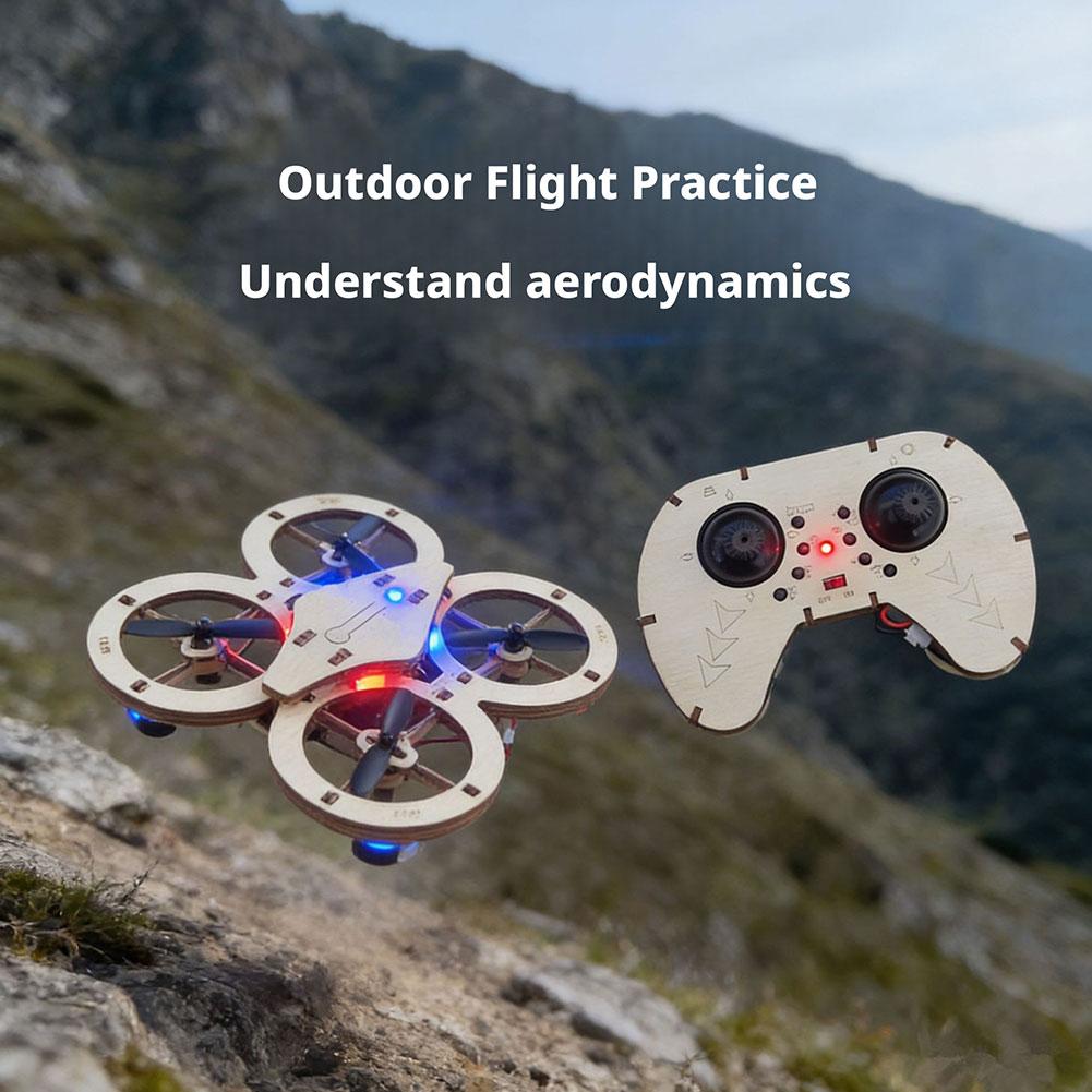 DIY Wooden RC Drone Quadcopter - đánh giá và giá Science Diy Model