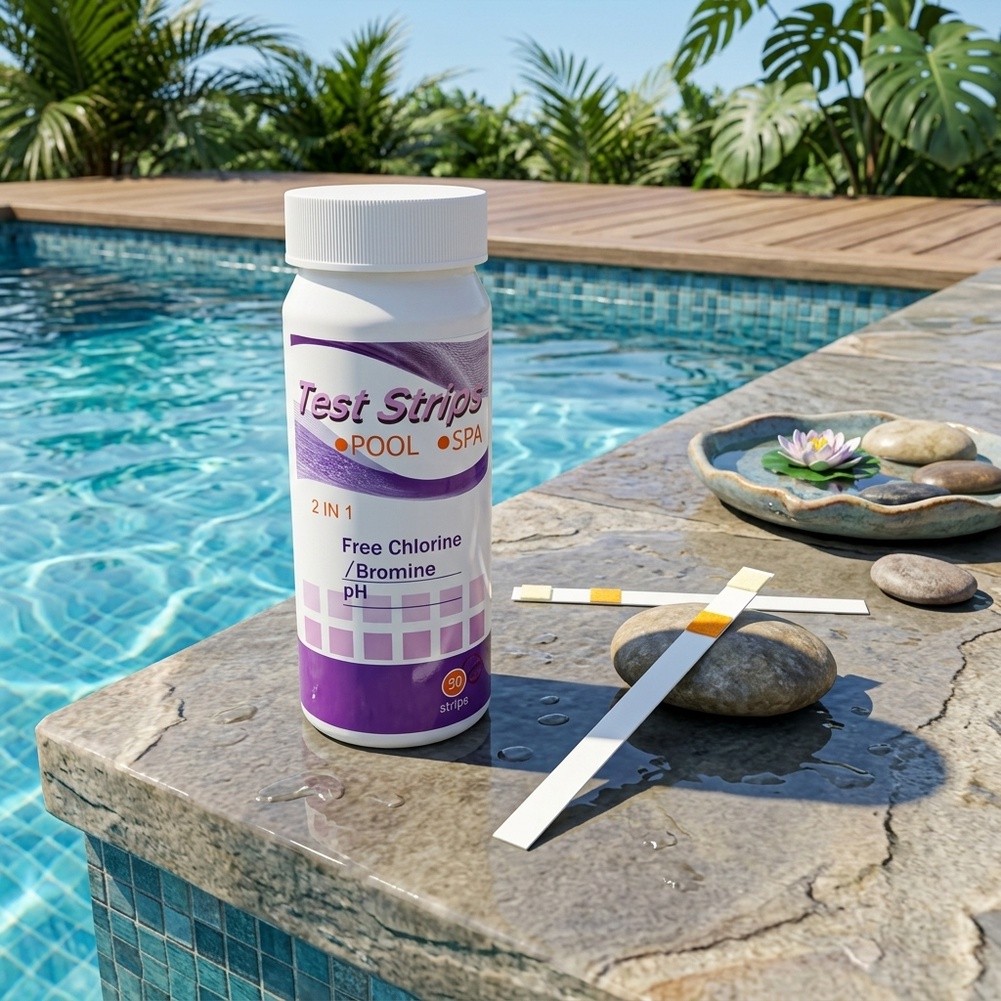 2 in 1 Pool and Spa Test Strip - đánh giá và giá Ph Strip Test