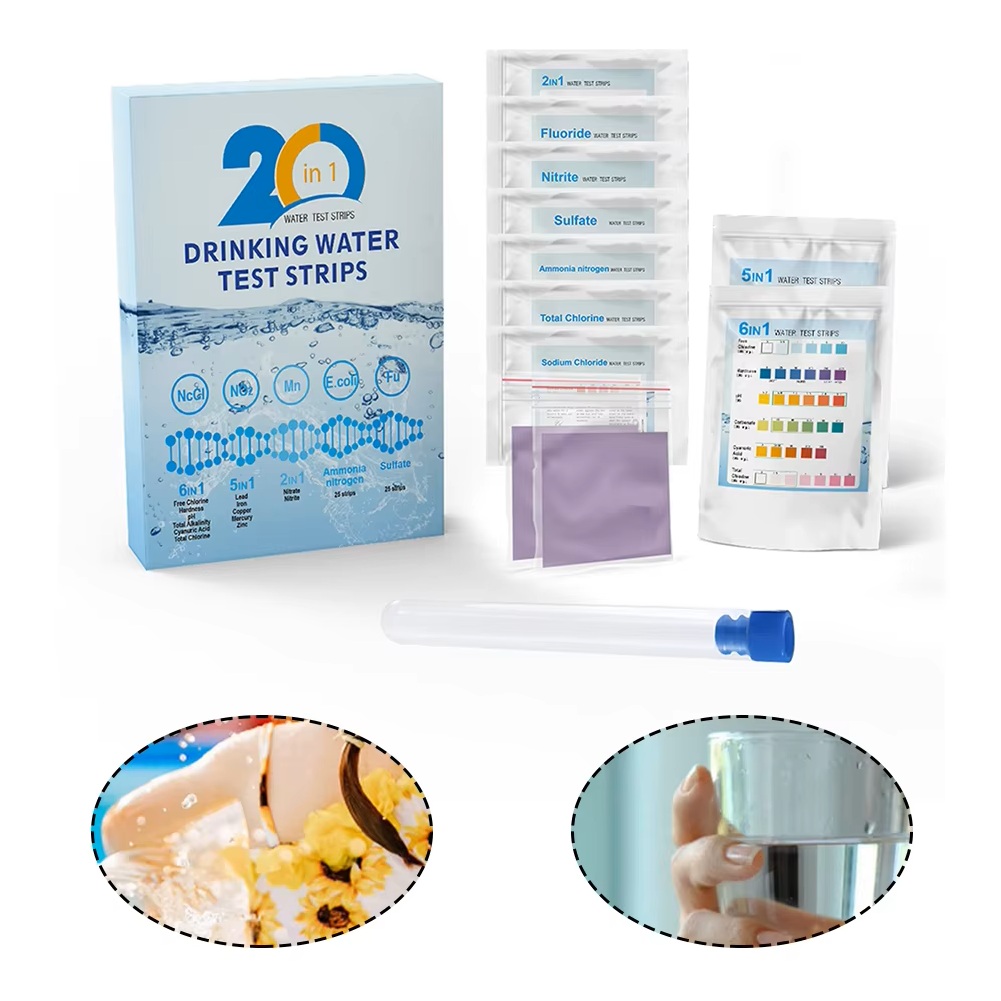 YAGO 20 in 1 Water Test Strips - đánh giá và giá Ph Strip Test