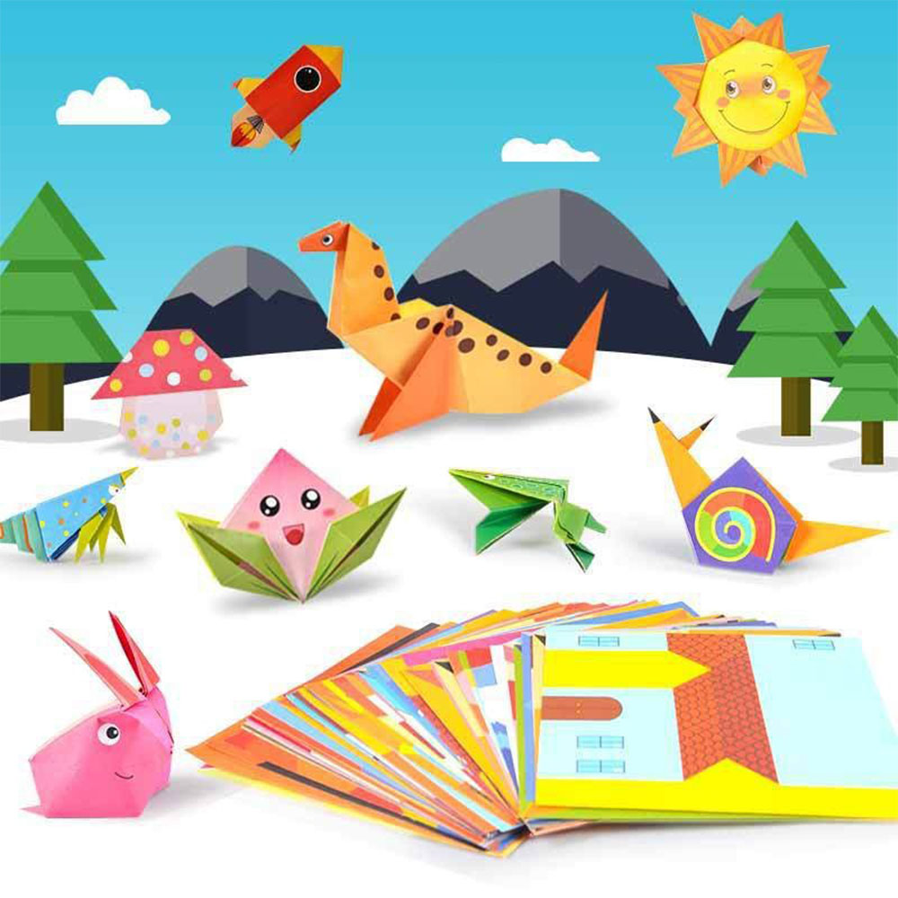 Origami Kit 30/108 Sheets Orig - đánh giá và giá Science Project Diy