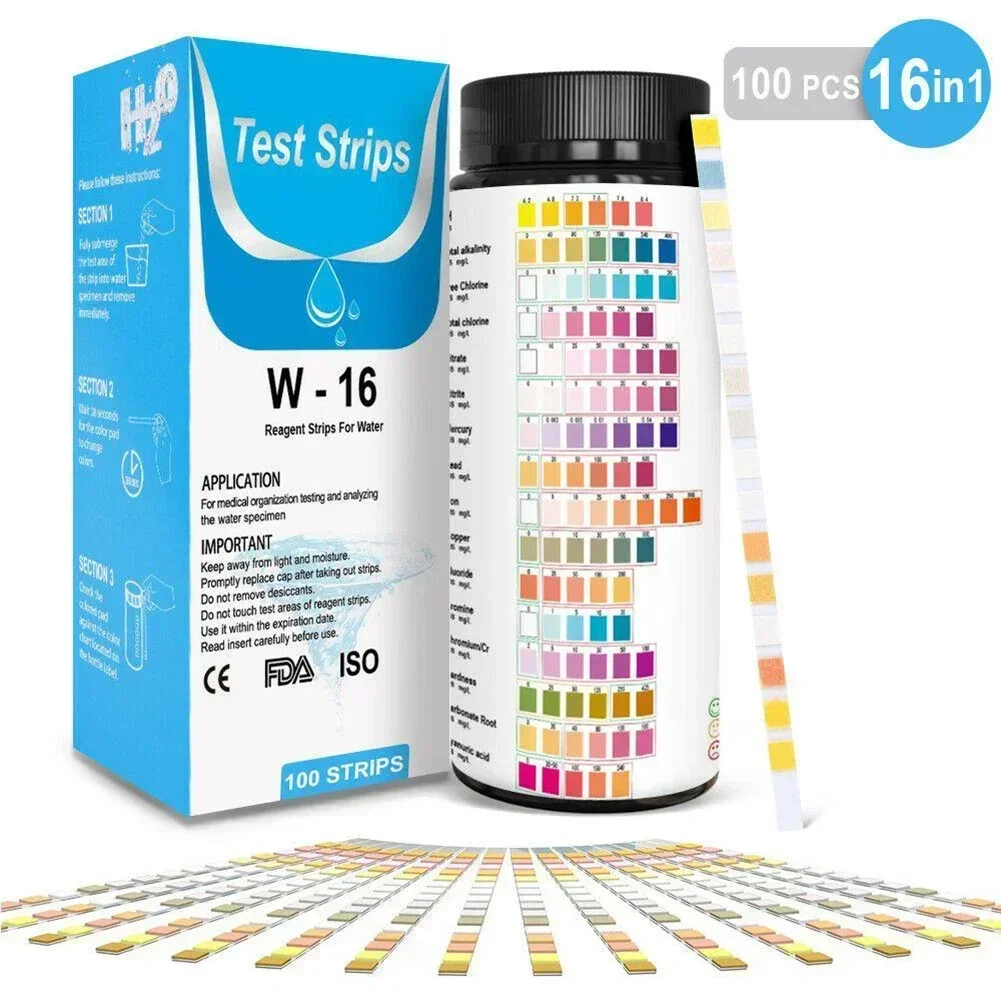 16 In 1 Drinking Water Test Ki - đánh giá và giá Ph Strip Test