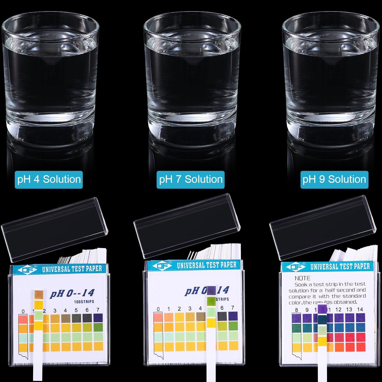 100 Strips 0-14 PH Alkaline Ac - đánh giá và giá Ph Strip Test