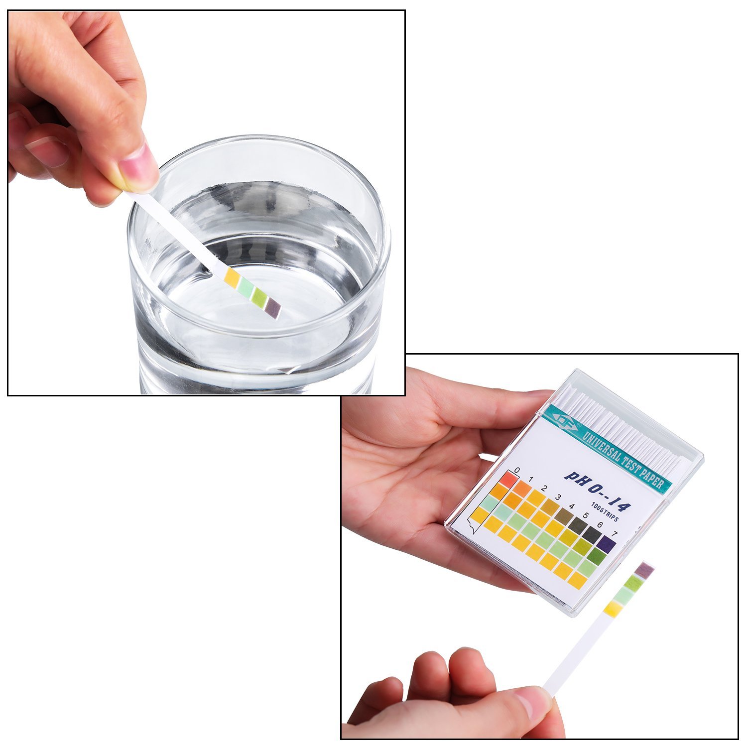 100 Strips 0-14 PH Alkaline Ac - đánh giá và giá Ph Strip Test