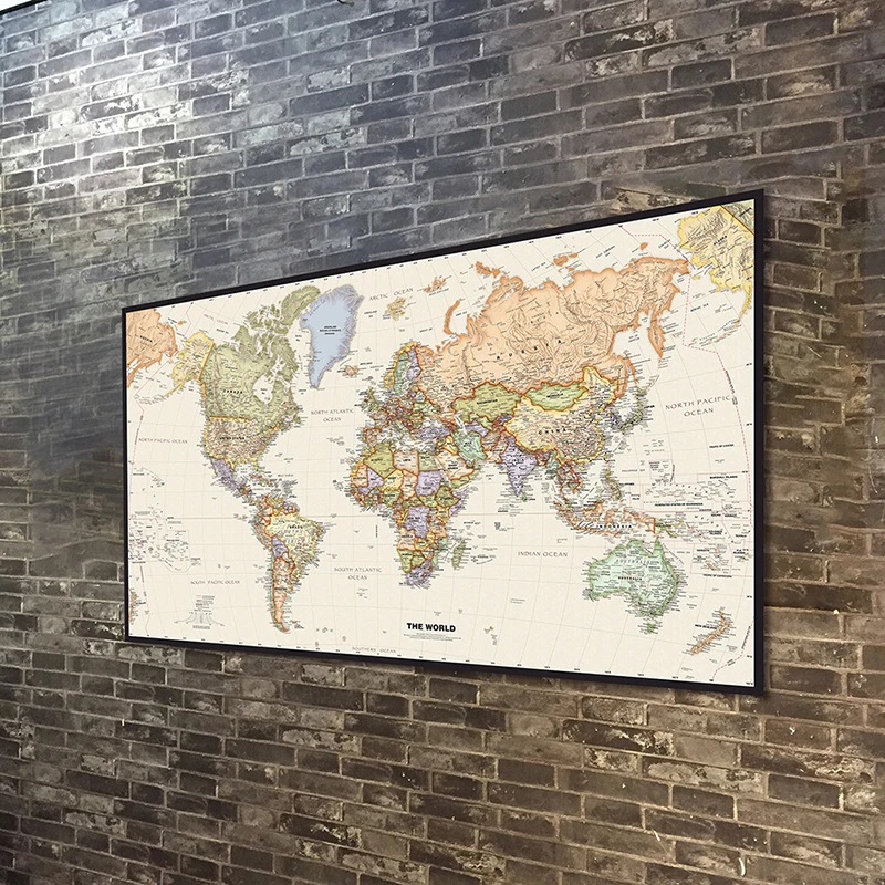 127x81cm/50x32inch Vintage Wor - đánh giá và giá Star Map Poster