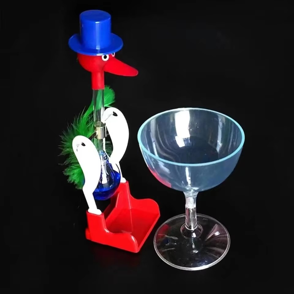 New Lucky Bird Water Desk Toy  - đánh giá và giá Science Bob
