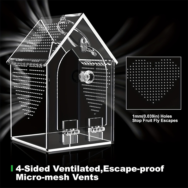 Transparent Acrylic House Inse - đánh giá và giá Science Hobbyist