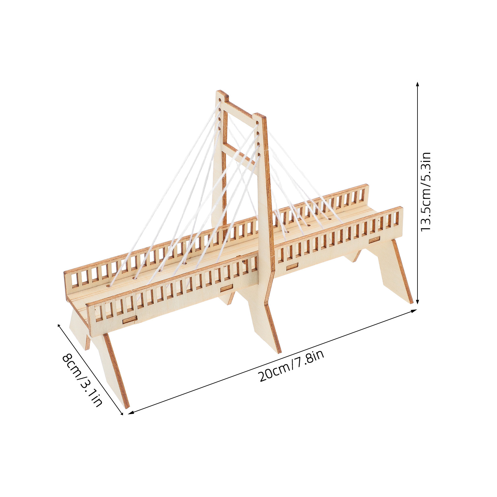 6Sets Stem Cable-Stayed Bridge - đánh giá và giá Science Project Physics