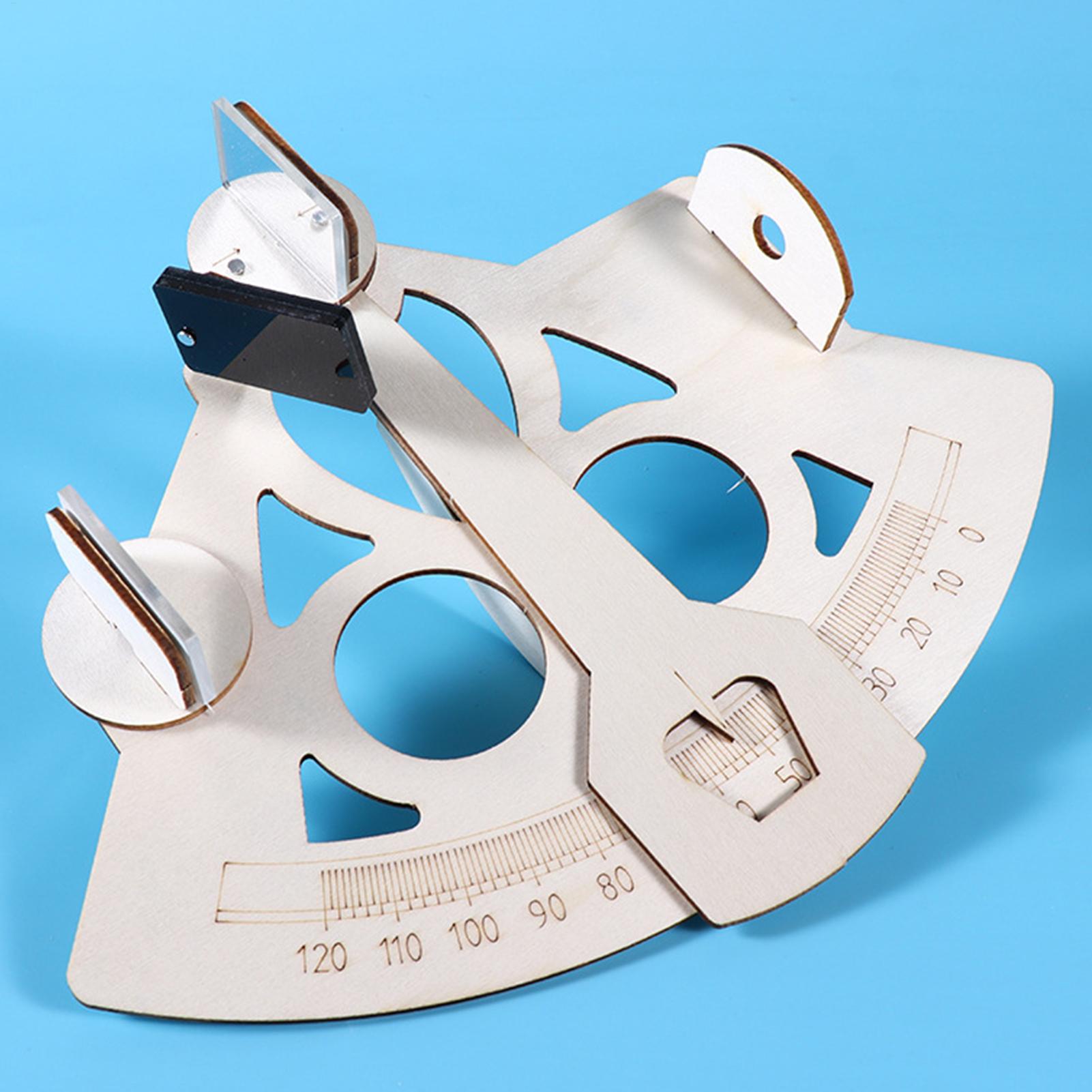 Wooden DIY Sailor Sextant Mode - đánh giá và giá Science Project Kit