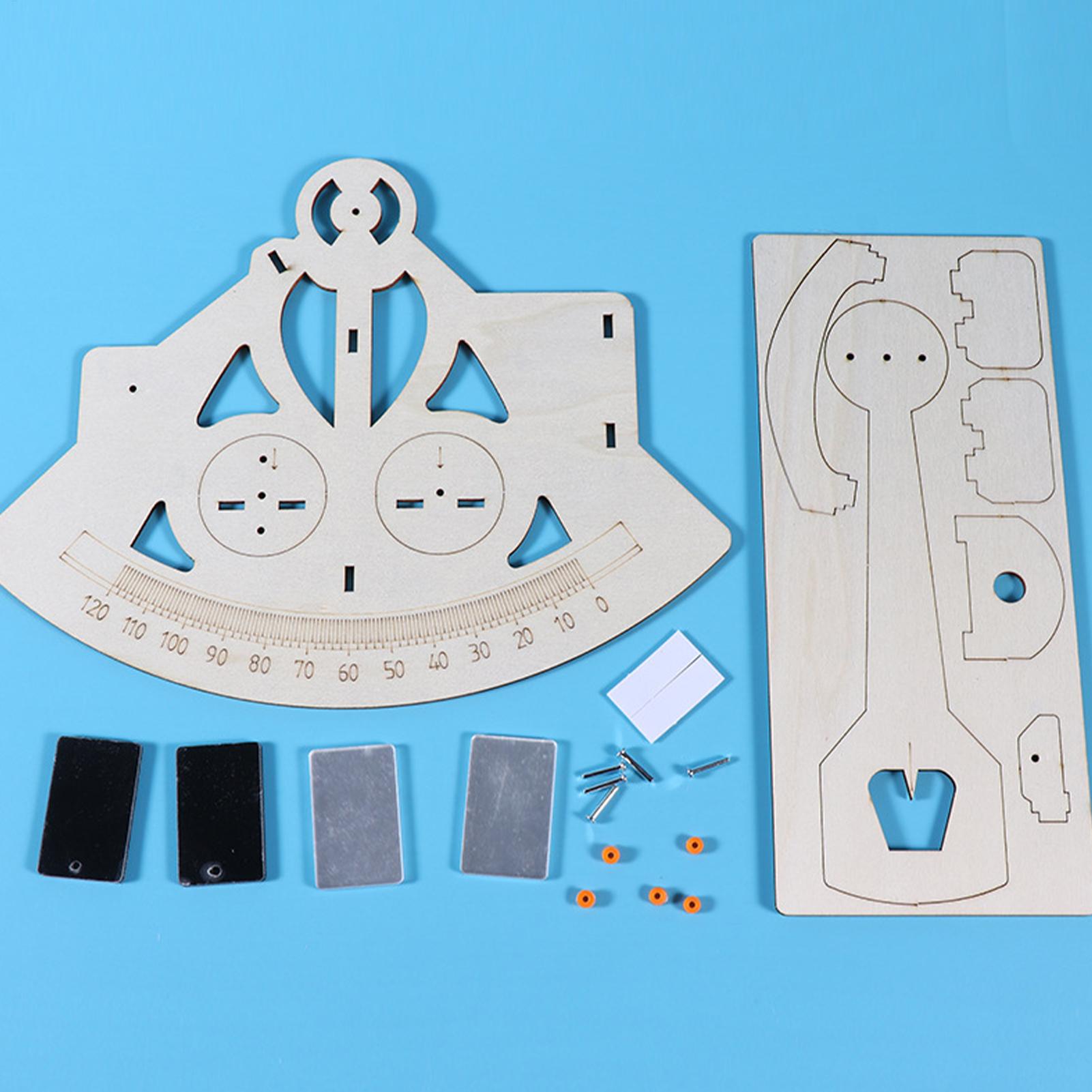 Wooden DIY Sailor Sextant Mode - đánh giá và giá Science Project Kit
