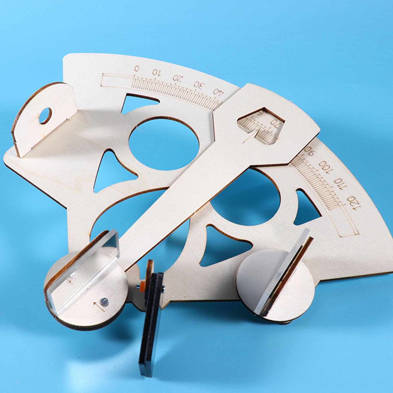 Wooden DIY Sailor Sextant Mode - đánh giá và giá Science Project Kit