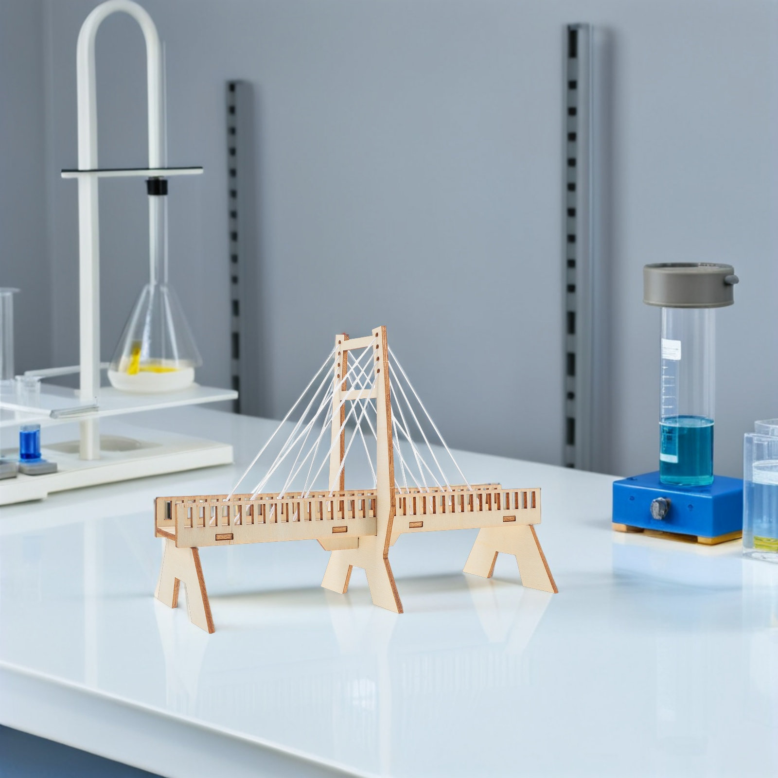 6Sets Handmade Cable-Stayed Br - đánh giá và giá Science Project Physics