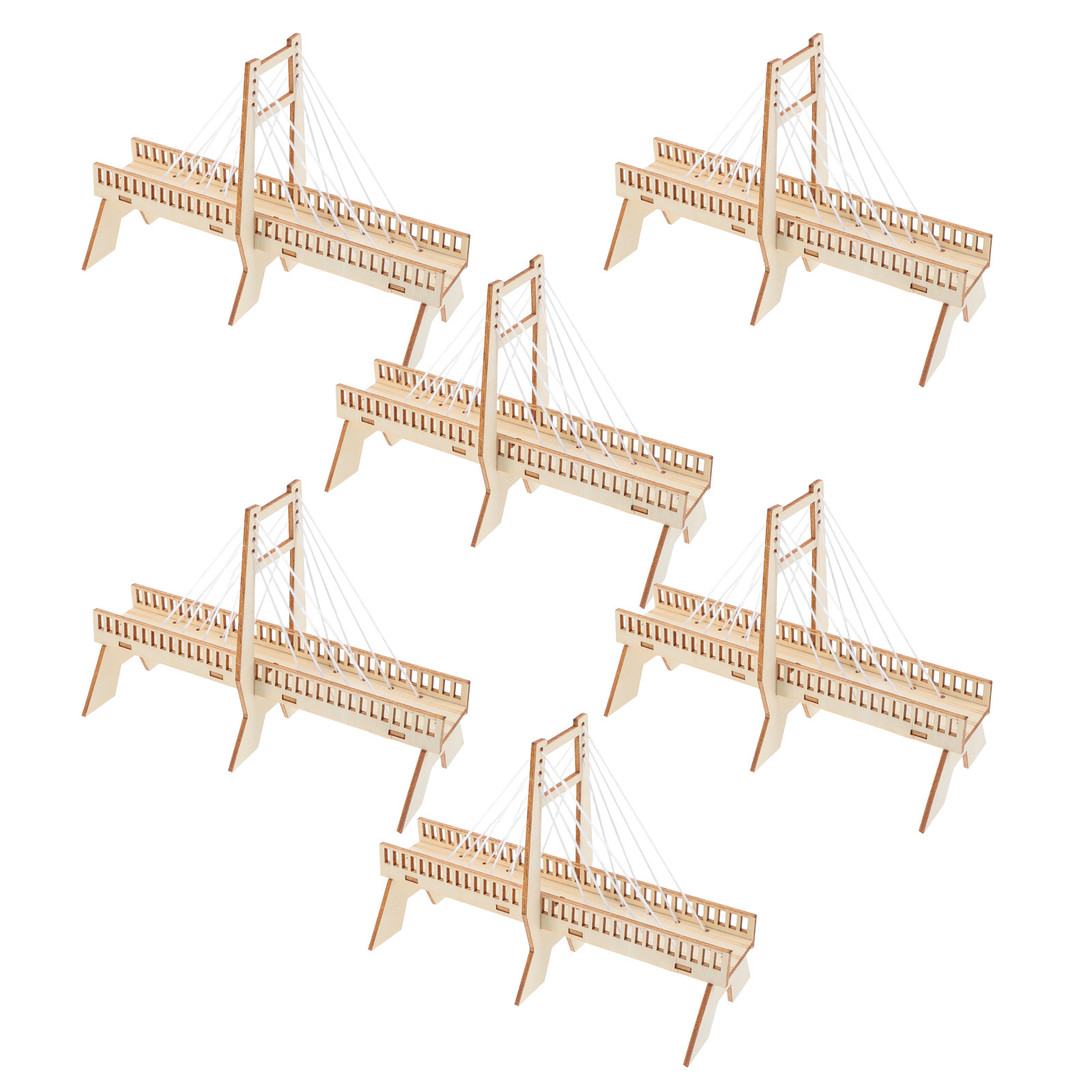 6Sets Handmade Cable-Stayed Br - đánh giá và giá Science Project Physics