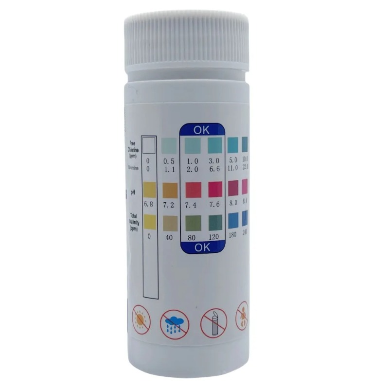 Chlorine PH Test Strips SPA Sw - đánh giá và giá Ph Strip Test