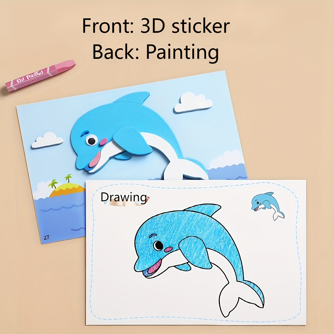 3D Stickers for Kids, Disposab - đánh giá và giá Science Project Diy