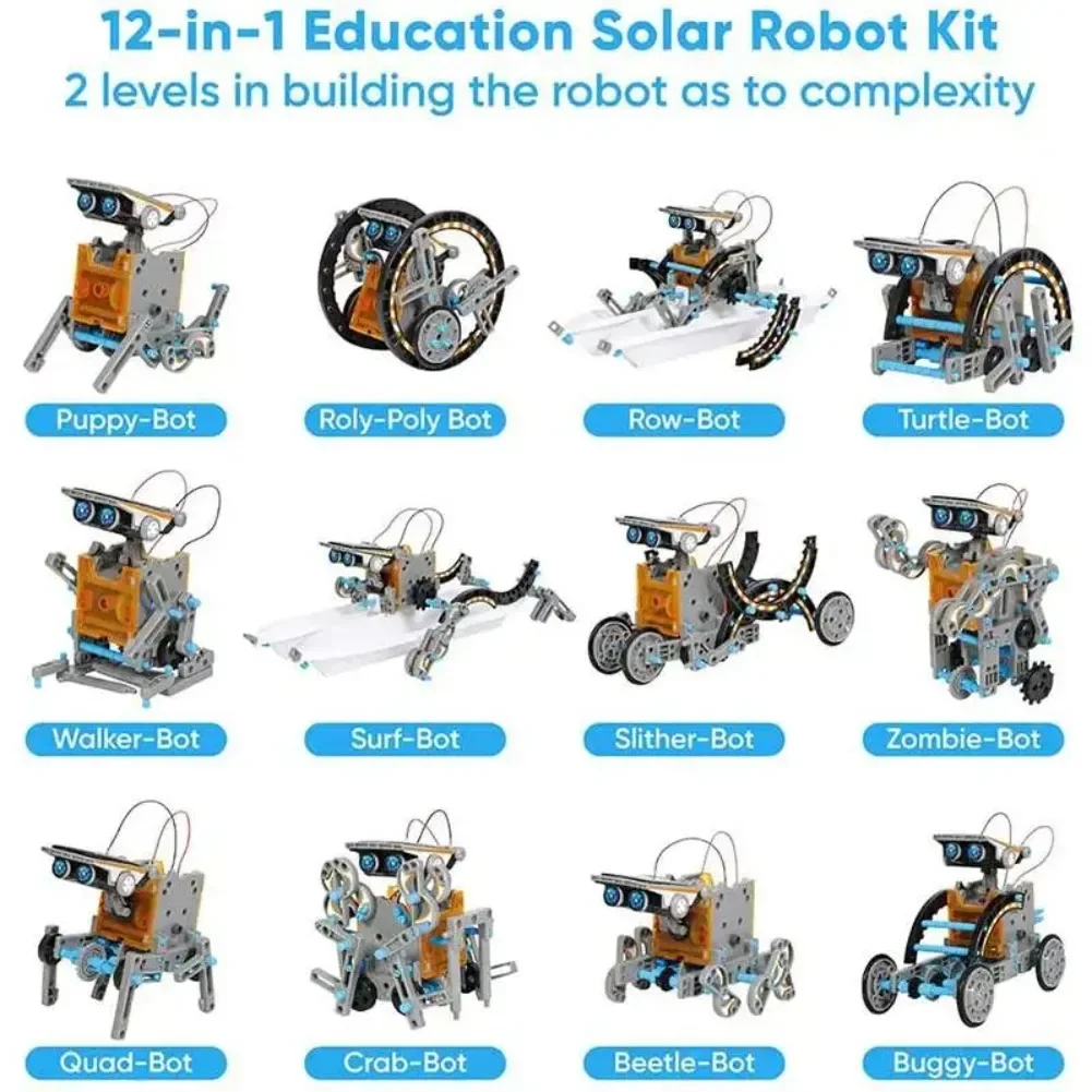 13 in 1 Solar Powered Robot Sc - đánh giá và giá Science Project Diy